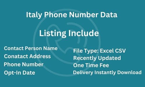 意大利电话列表