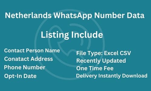 荷兰 WhatsApp 数据库