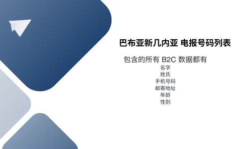巴布亚新几内亚 电报号码列表